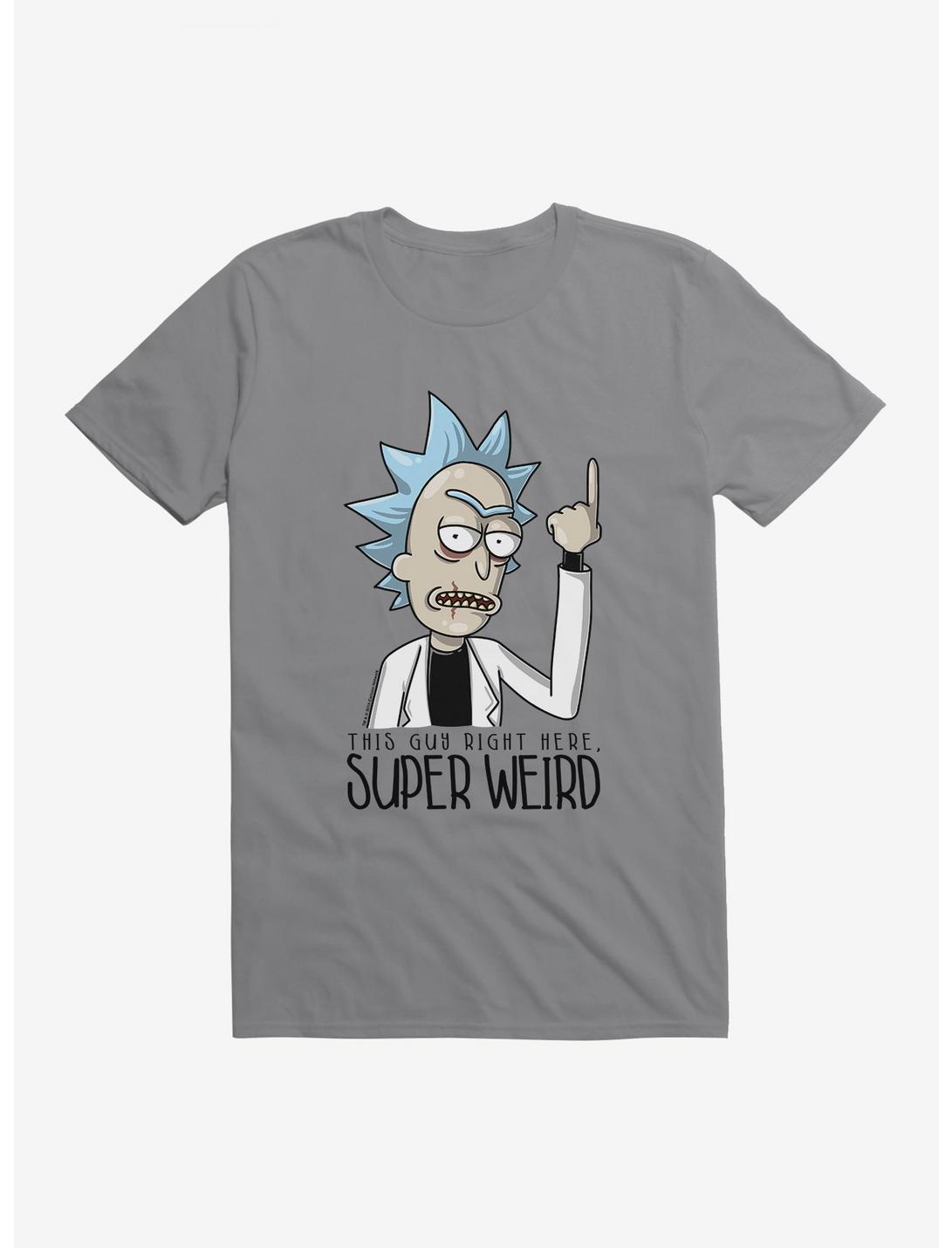 Rick And Morty Super Weird T-Shirt, STORM GREY, hi-res