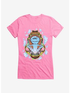 Plus Size Rick And Morty Existence Is Pain Girls T-Shirt, , hi-res