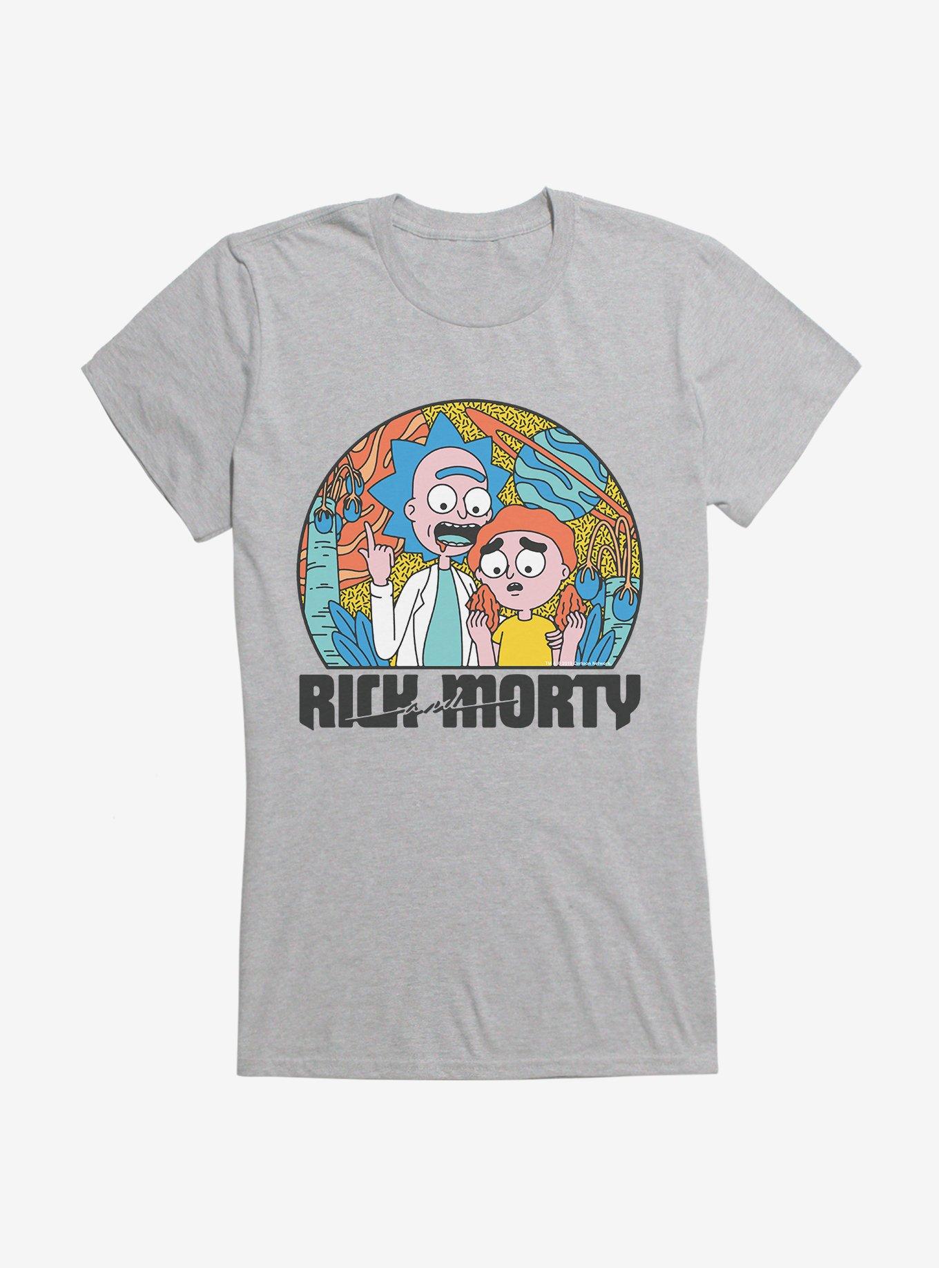 Rick And Morty Mega Seeds Girls T-Shirt, HEATHER, hi-res
