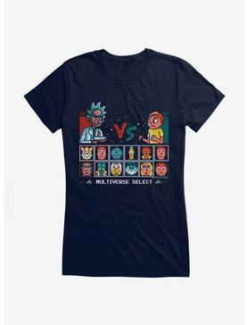 Rick And Morty Multiverse Select Girls T-Shirt, , hi-res