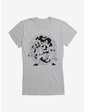 Plus Size Rick And Morty Schwifty Vision Girls T-Shirt, , hi-res