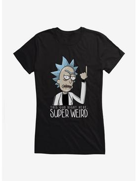 Plus Size Rick And Morty Super Weird Girls T-Shirt, , hi-res