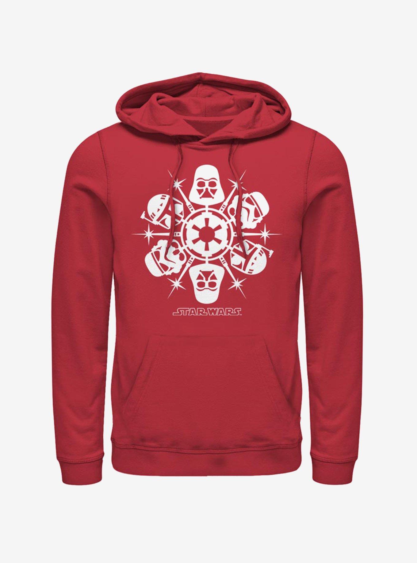 Star Wars Dark Side Flakes Hoodie, RED, hi-res