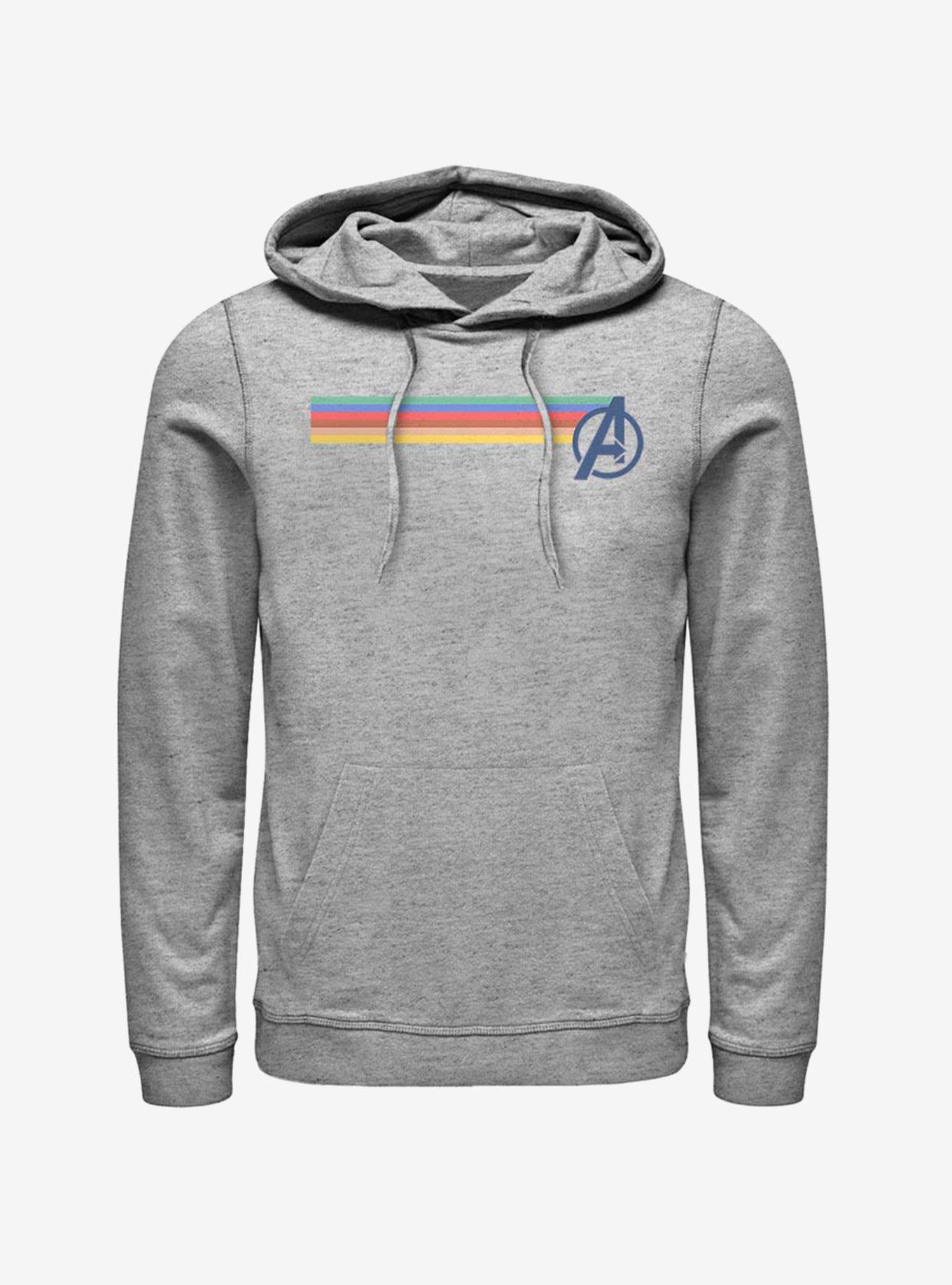 Avengers Multi Stripe Hoodie, , hi-res