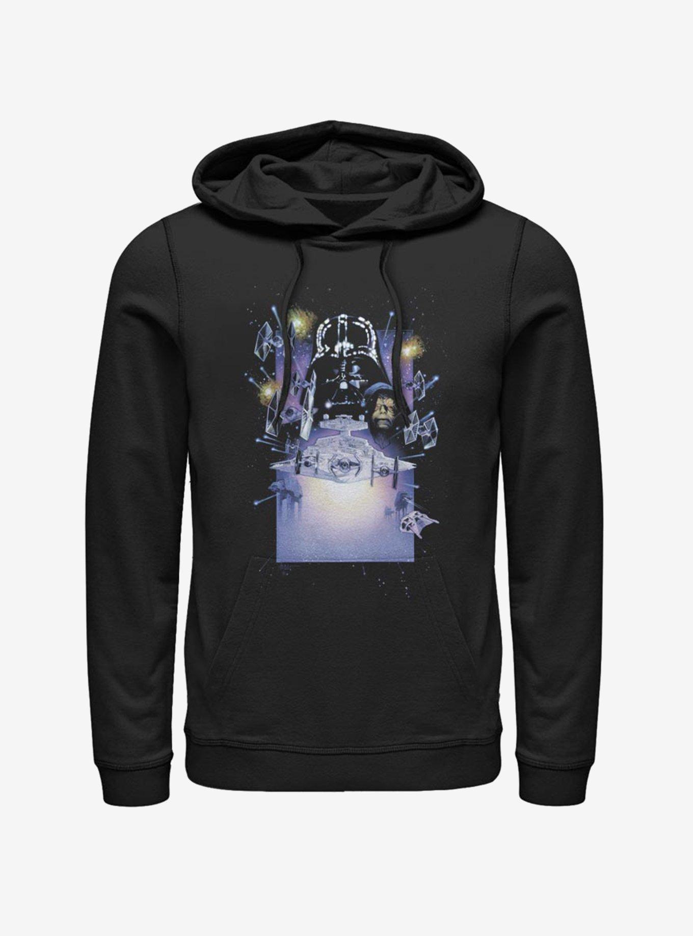 Star Wars Darth Vader Galaxy Hoodie, BLACK, hi-res