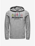 Avengers Hand Craft Hoodie, ATH HTR, hi-res