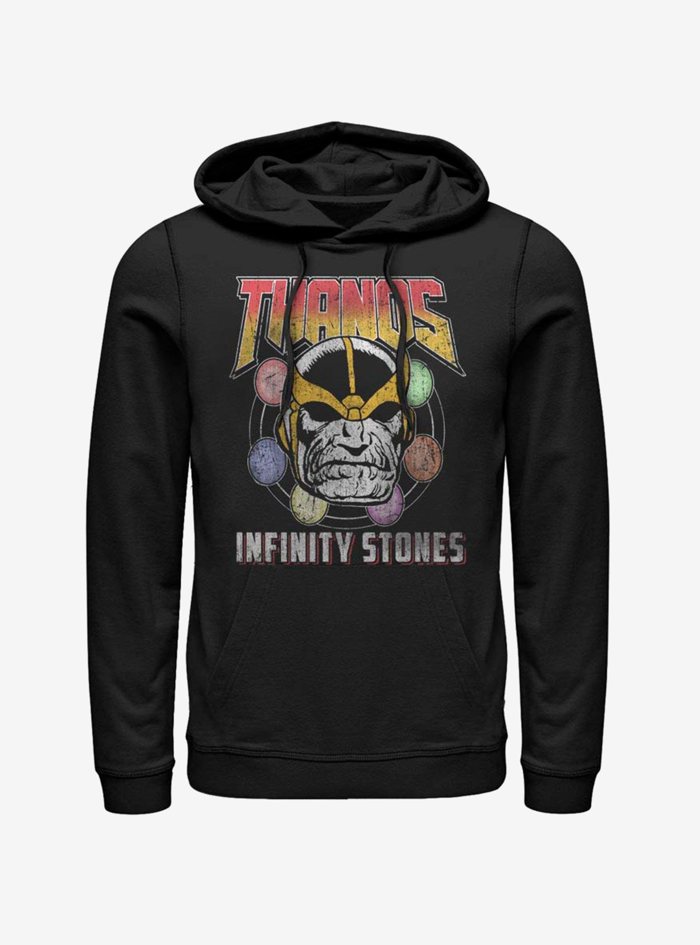 Avengers Rockin' Thanos Hoodie, BLACK, hi-res