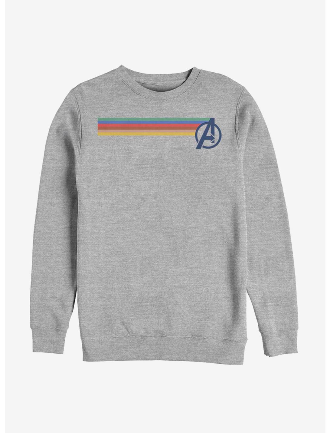 Avengers Avengers Multi Stripe Sweatshirt, ATH HTR, hi-res