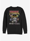 Avengers Rockin Thanos Sweatshirt, BLACK, hi-res