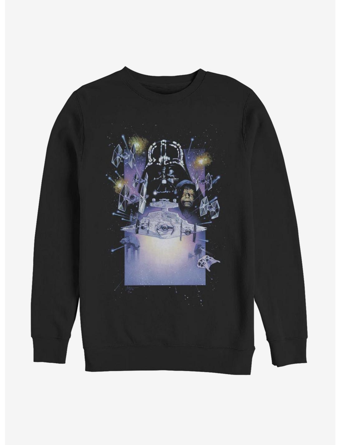 Star Wars Darth Vader Galaxy Sweatshirt, BLACK, hi-res