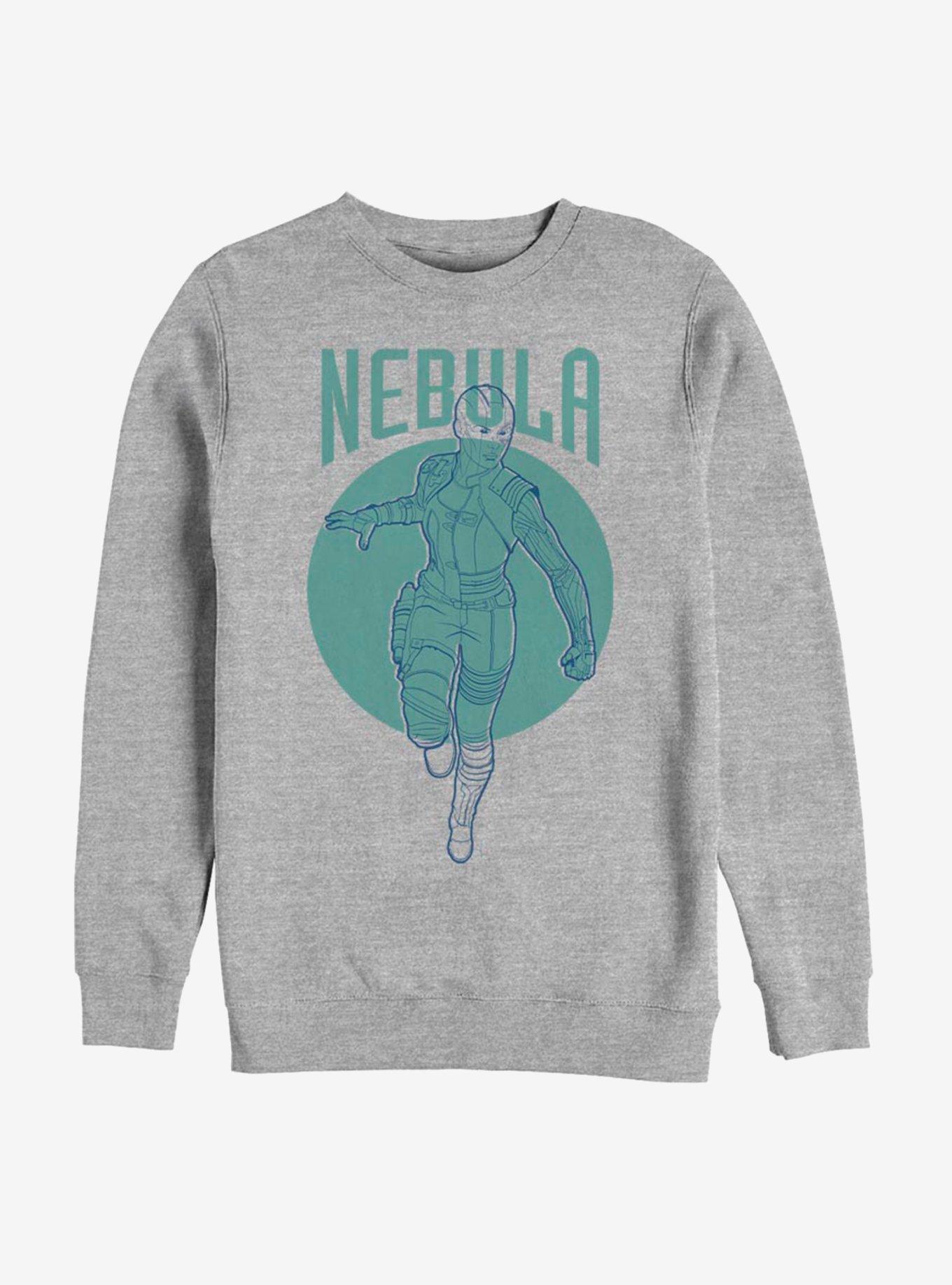 Marvel Avengers: Endgame Nebula Simplicity Sweatshirt, ATH HTR, hi-res