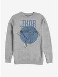 Marvel Avengers: Endgame Thor Simplicity Sweatshirt, ATH HTR, hi-res