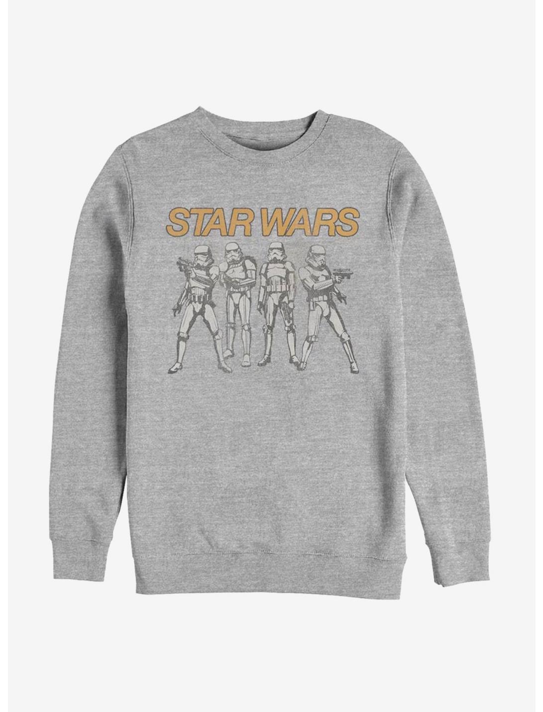 Star Wars Trooper Line Up Sweatshirt, ATH HTR, hi-res