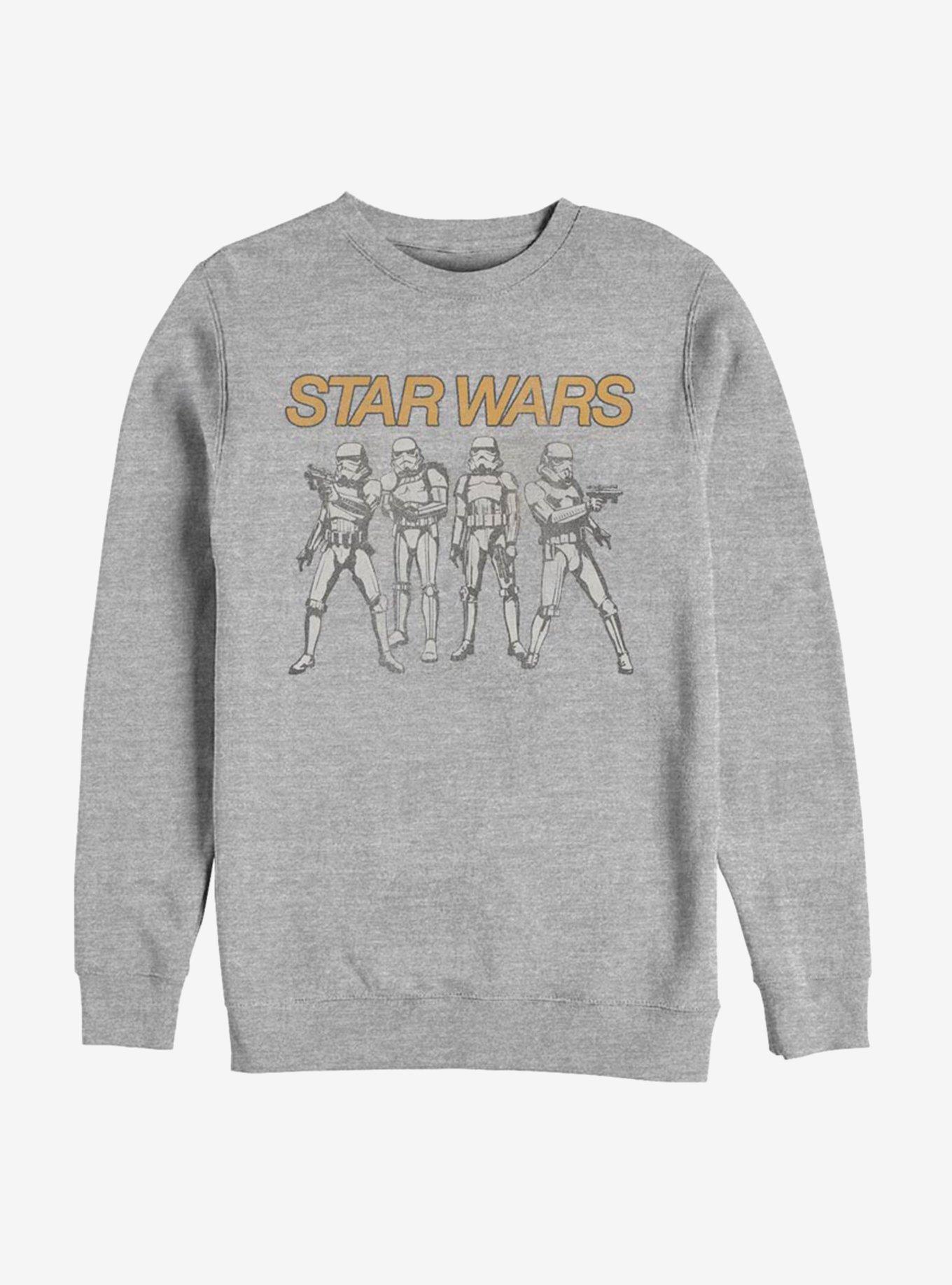 Star Wars Trooper Line Up Sweatshirt, ATH HTR, hi-res