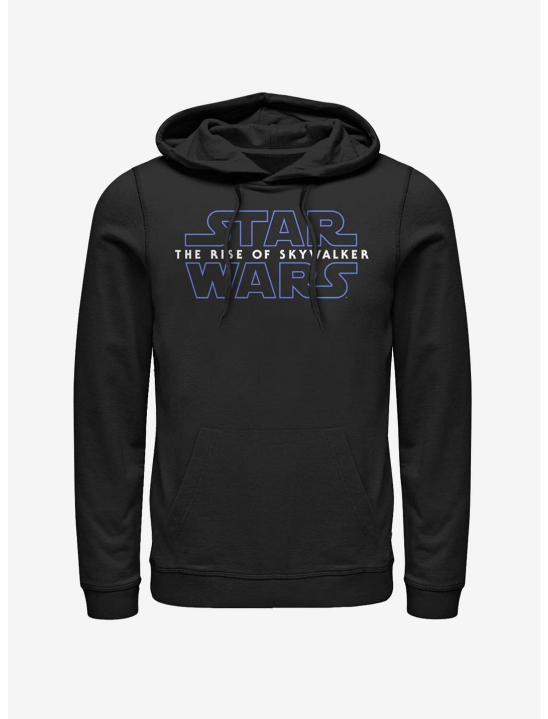 Star Wars Episode IX The Rise Of Skywalker Logo Hoodie, BLACK, hi-res