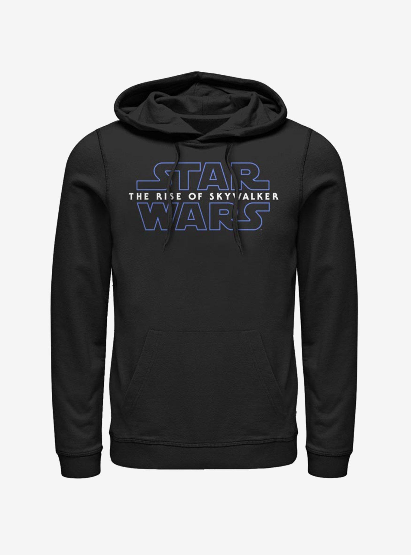 Star Wars Episode IX The Rise Of Skywalker Logo Hoodie, BLACK, hi-res