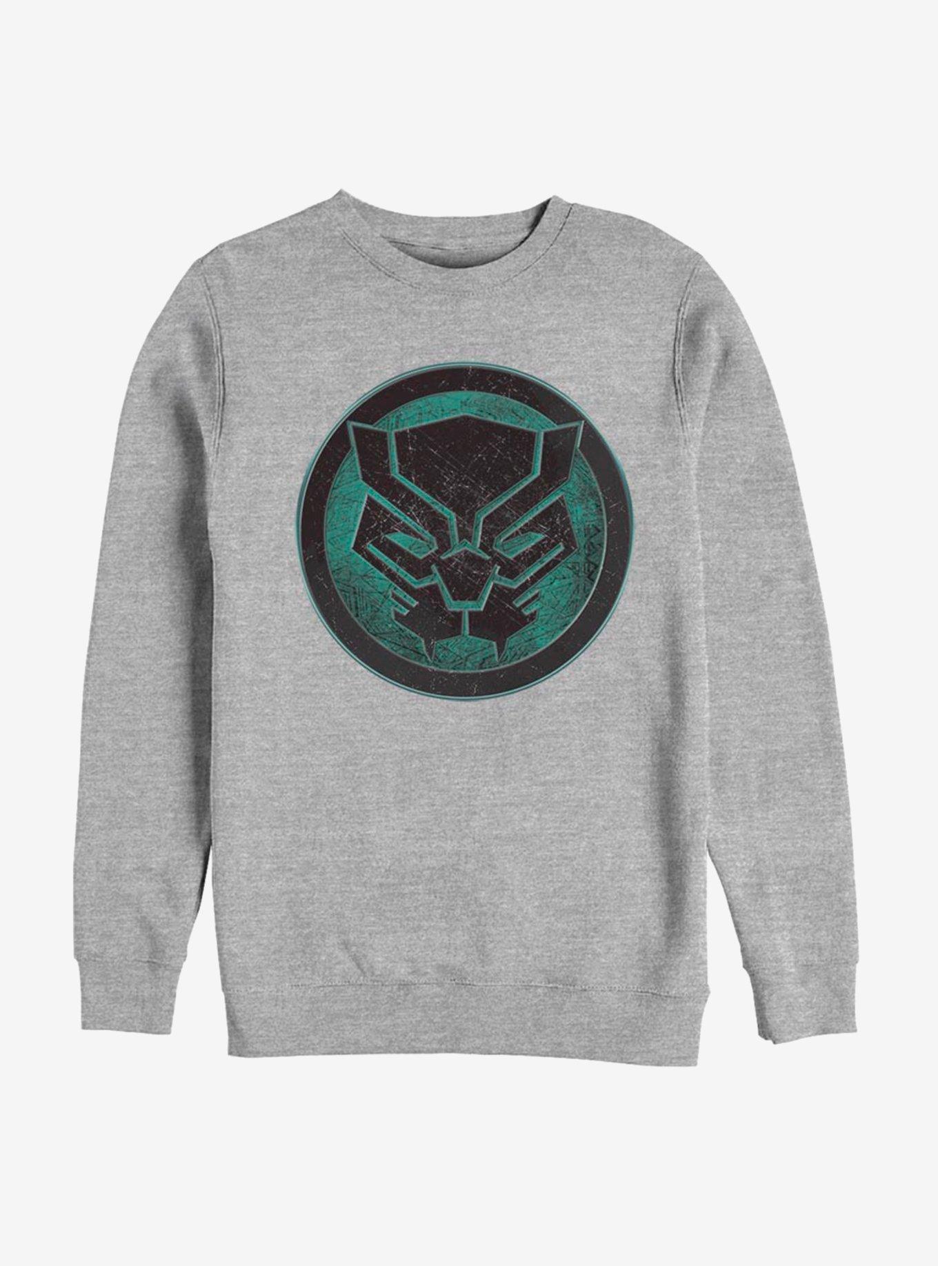 Marvel Black Panther Green Emblem Panther Sweatshirt, , hi-res