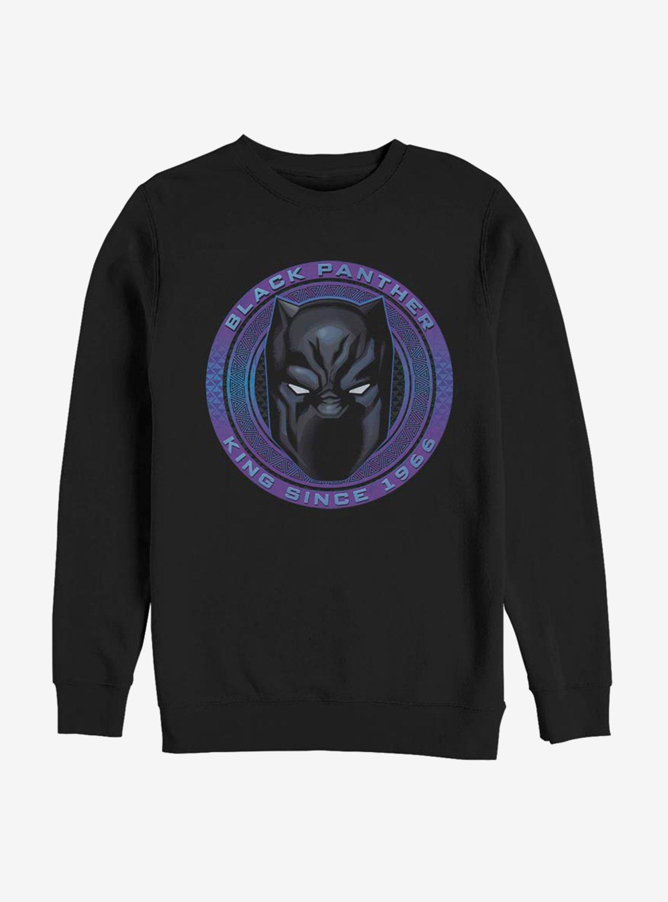 Marvel Black Panther Emblem King Sweatshirt