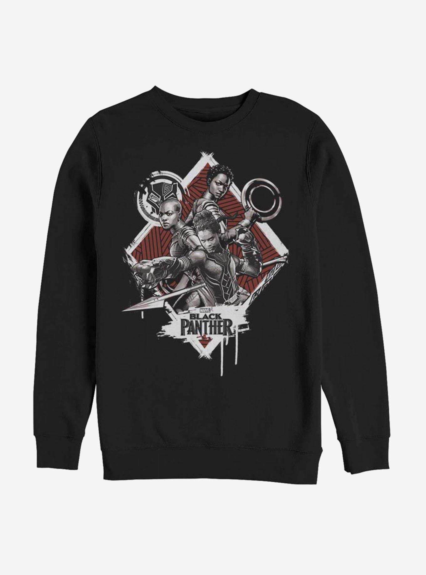 Marvel Black Panther Warrior Trio Sweatshirt, , hi-res