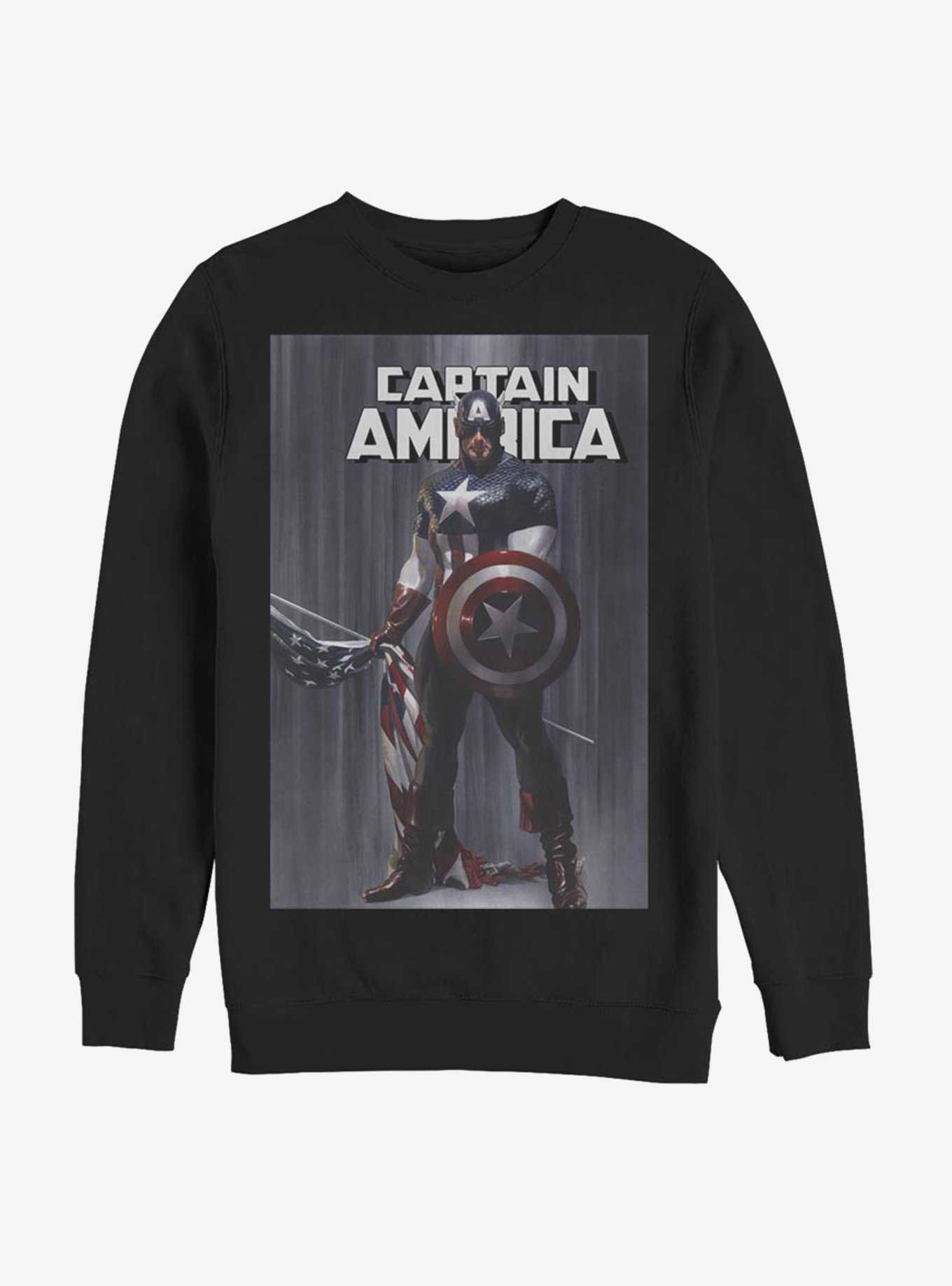 Marvel Captain America Poster Sweatshirt, , hi-res