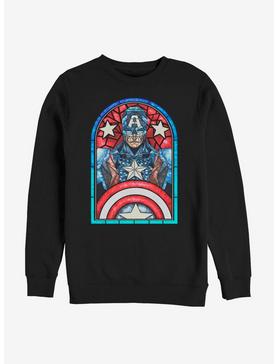 Marvel Captain America Cap Glass Sweatshirt, , hi-res