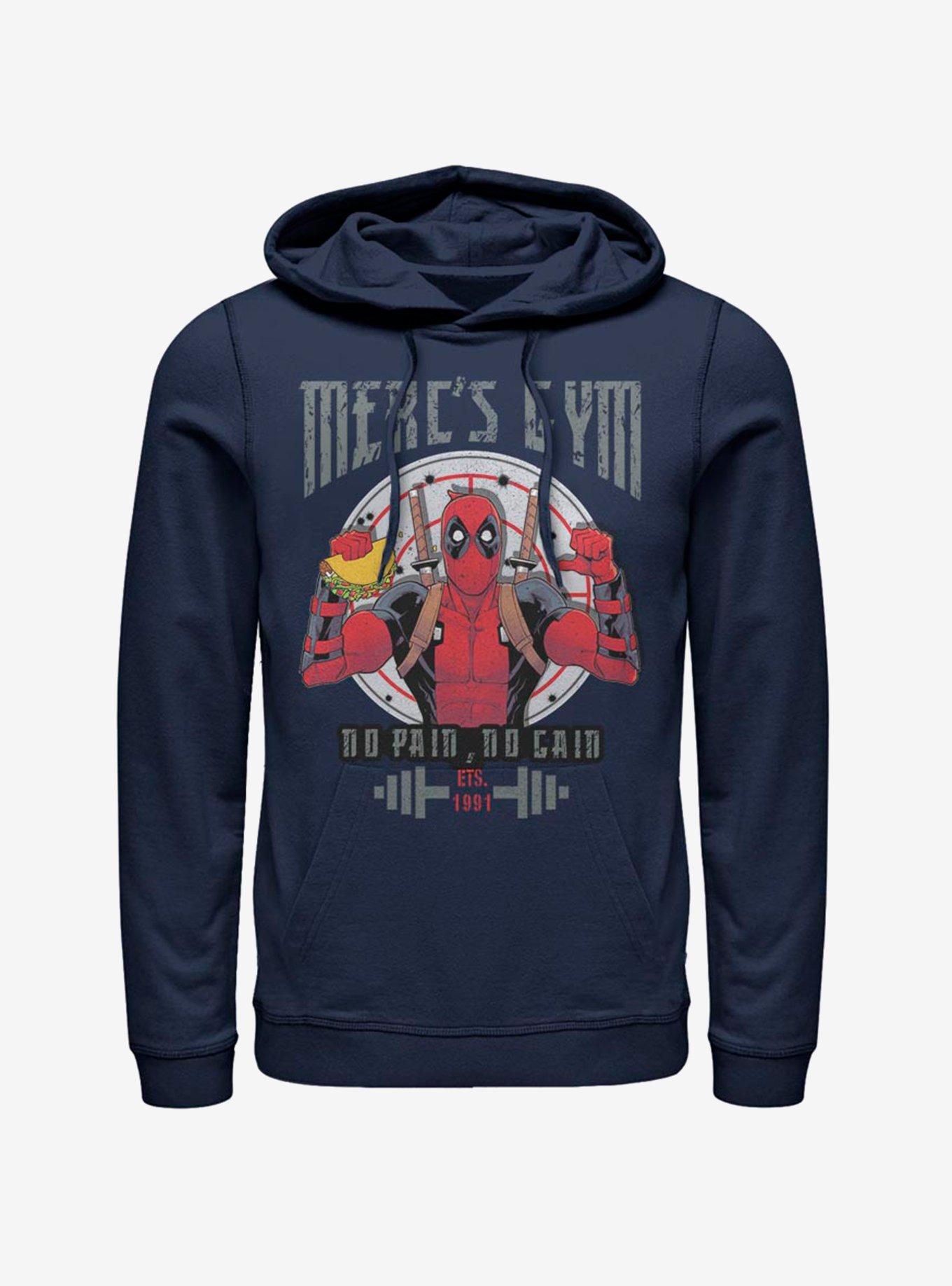 Hot topic deadpool clearance hoodie