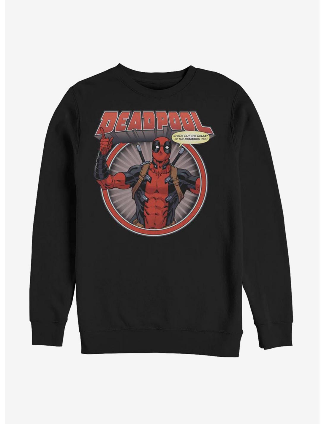 Marvel Deadpool Deadpool Chump Sweatshirt, BLACK, hi-res