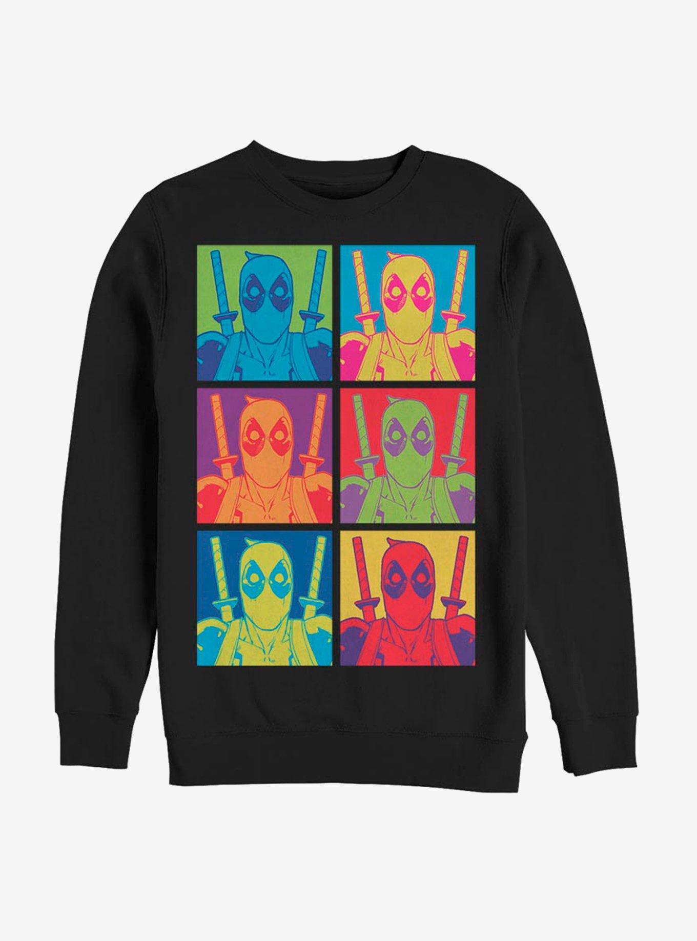 Marvel Deadpool Deadpool Pop Sweatshirt, BLACK, hi-res