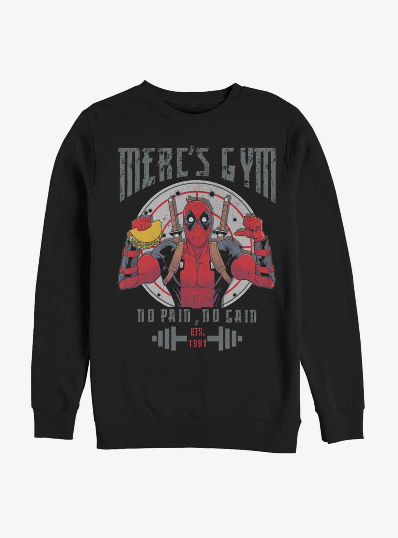 Hot topic shop deadpool hoodie