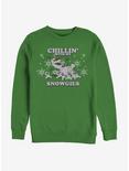 Disney Frozen Olaf Chillin' Sweater Sweatshirt, KELLY, hi-res