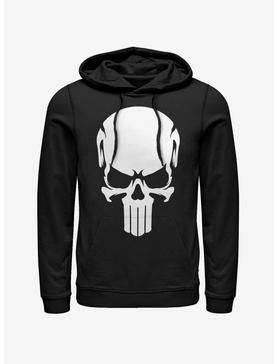 Plus Size Marvel Punisher Skull Hoodie, , hi-res