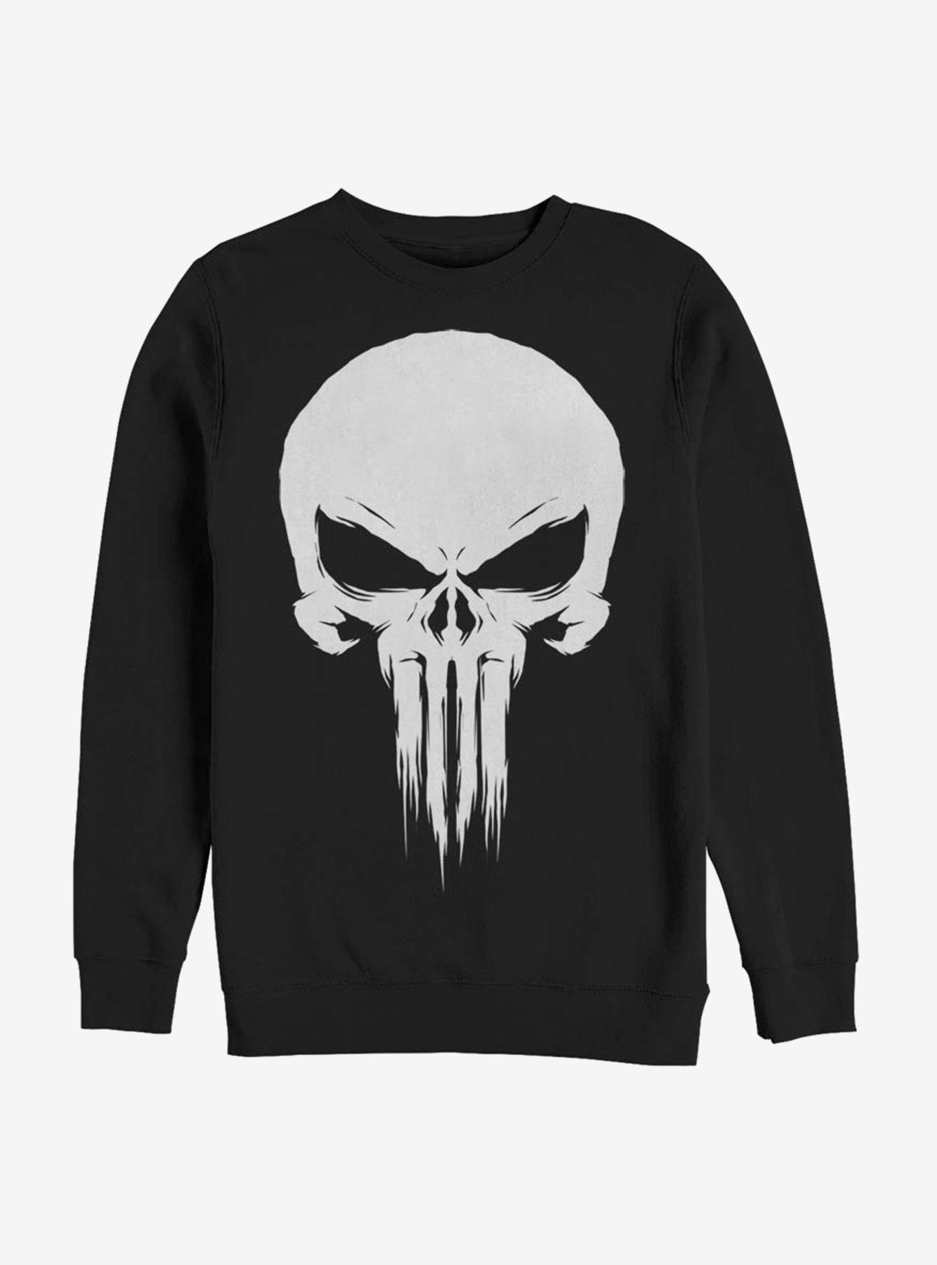 Marvel Punisher Punisher Sweatshirt BLACK Hot Topic