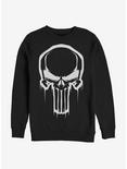 Marvel Punisher Skull Face Sweatshirt, BLACK, hi-res