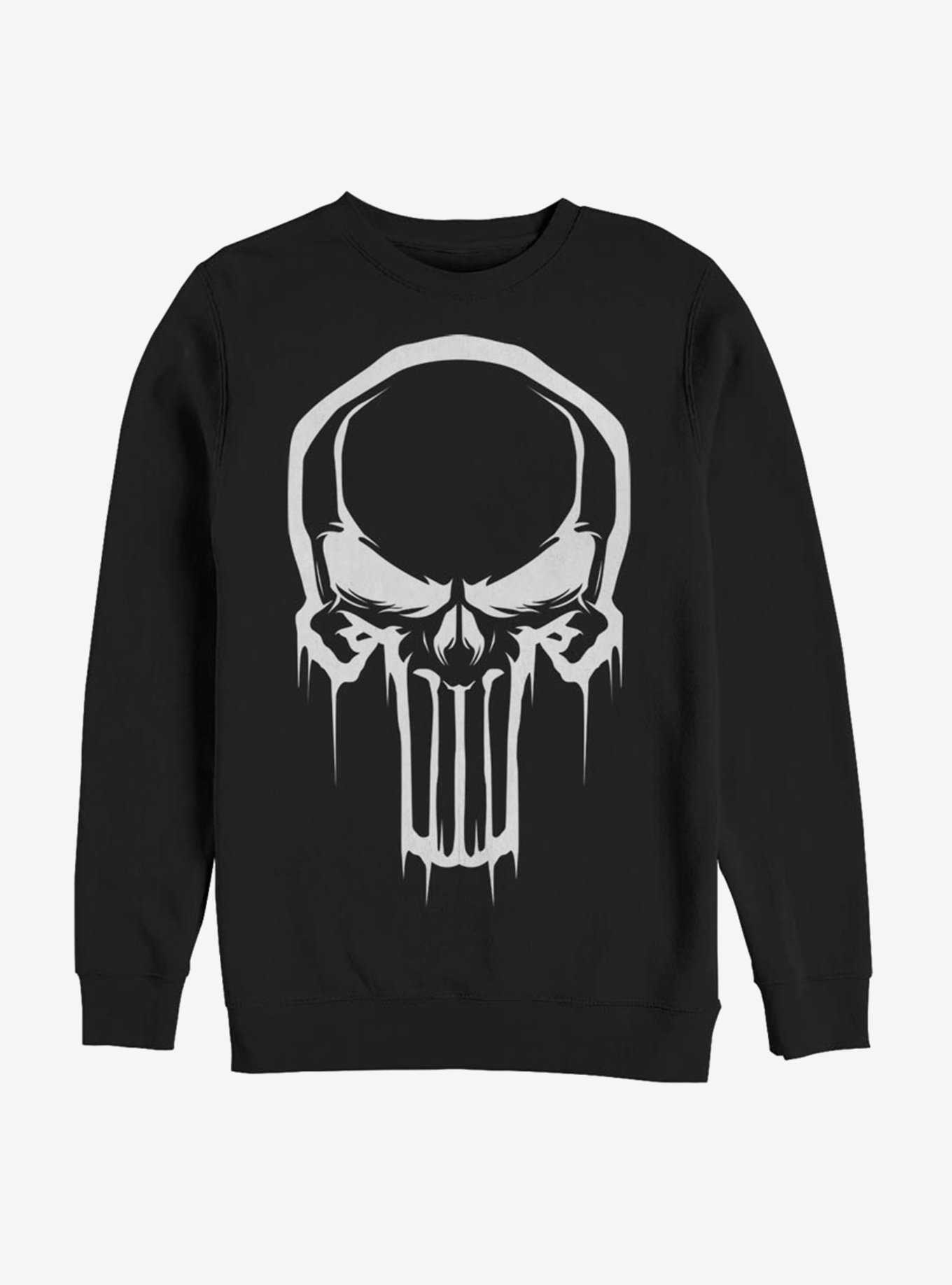 Marvel Punisher Skull Face Sweatshirt, , hi-res