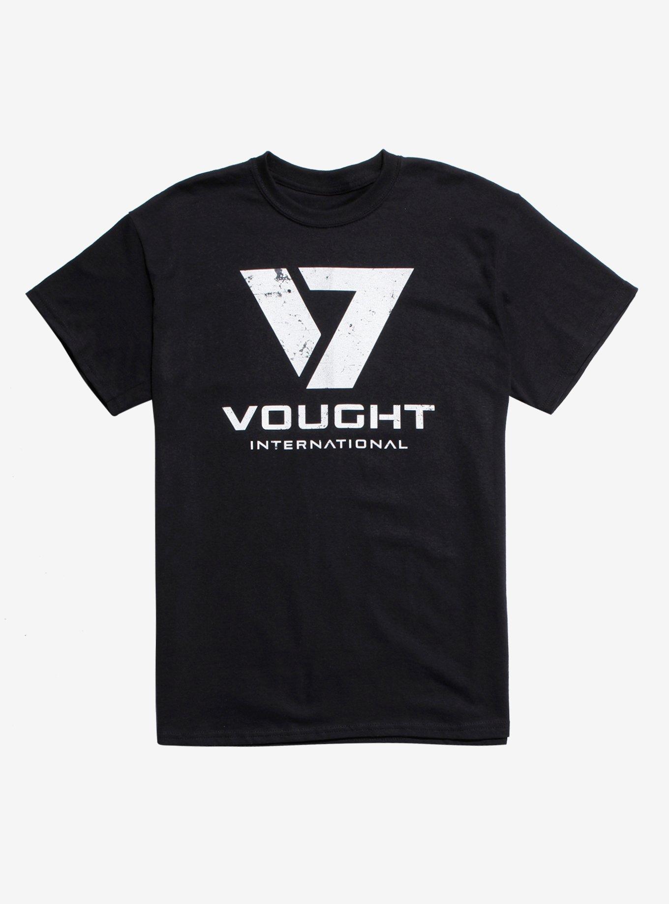 The Boys Vought International Logo T-Shirt, BLACK, hi-res