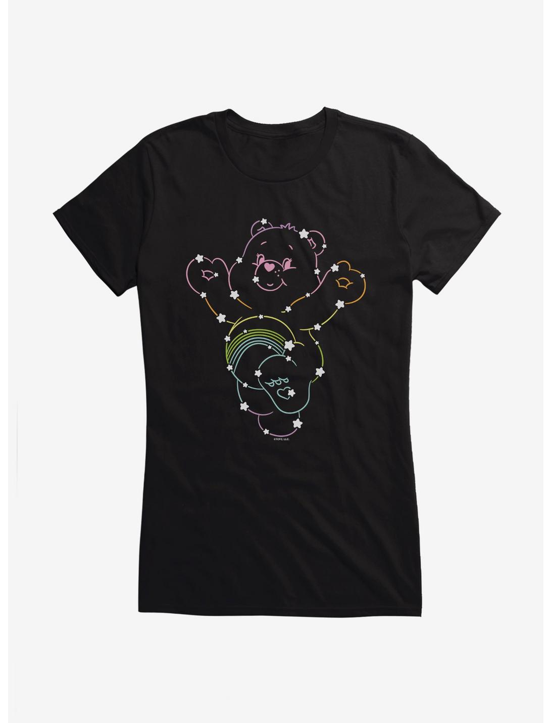 Care Bears Cheer Bear Constellation Girls T-Shirt, BLACK, hi-res