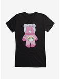 Care Bears Cheer Bear Space Suit Girls T-Shirt, BLACK, hi-res