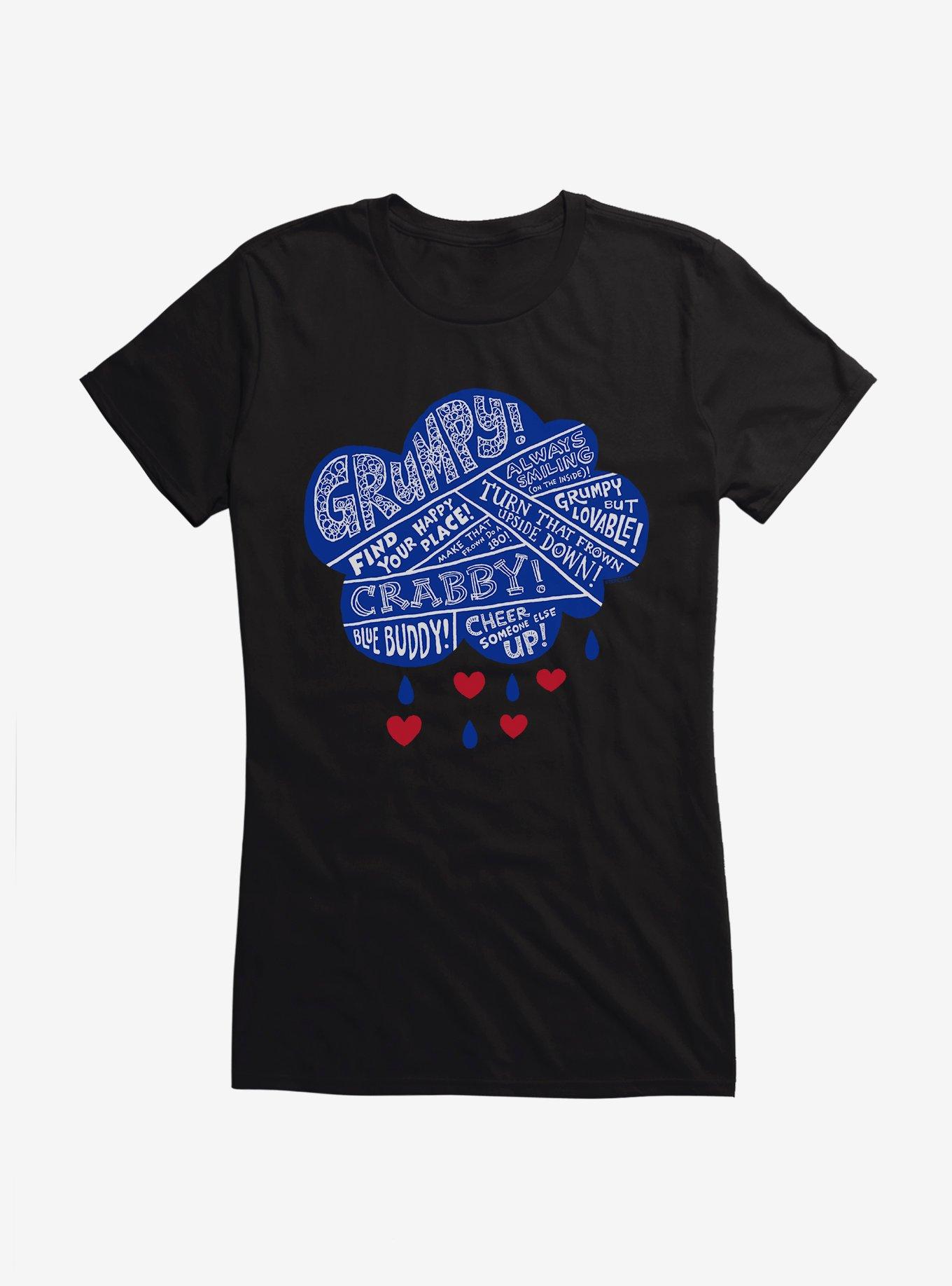 Care Bears Grumpy Cloud Icon Girls T-Shirt | Hot Topic