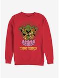 Star Wars Yoda Lotus Sweatshirt, RED, hi-res