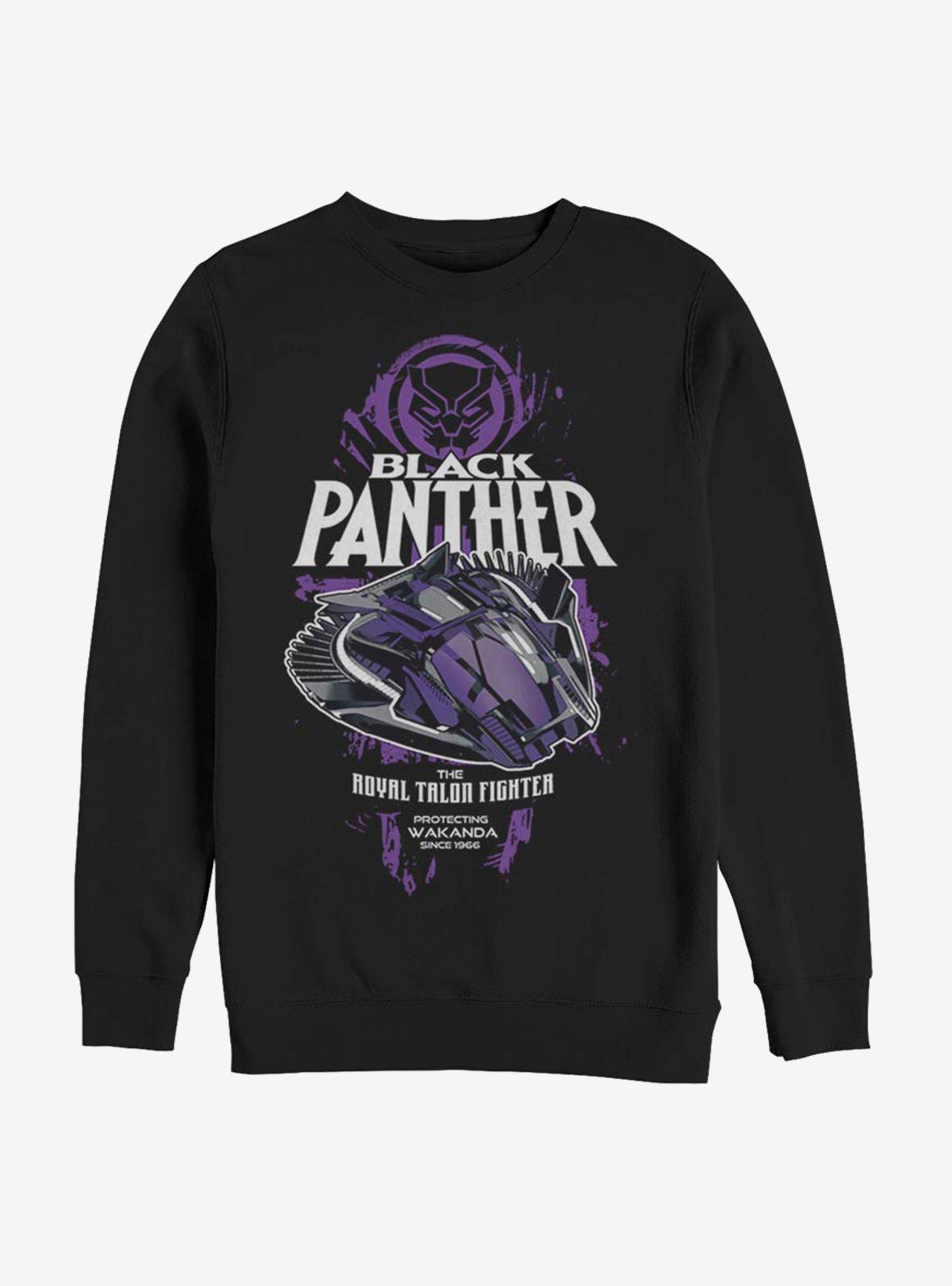 Marvel Black Panther Adval Talon Sweatshirt, BLACK, hi-res