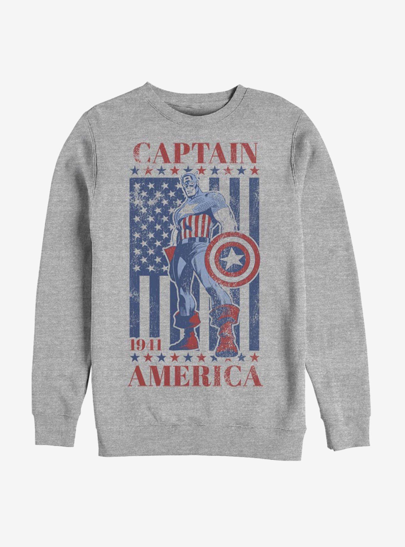 Marvel Captain America Captain Merica Sweatshirt