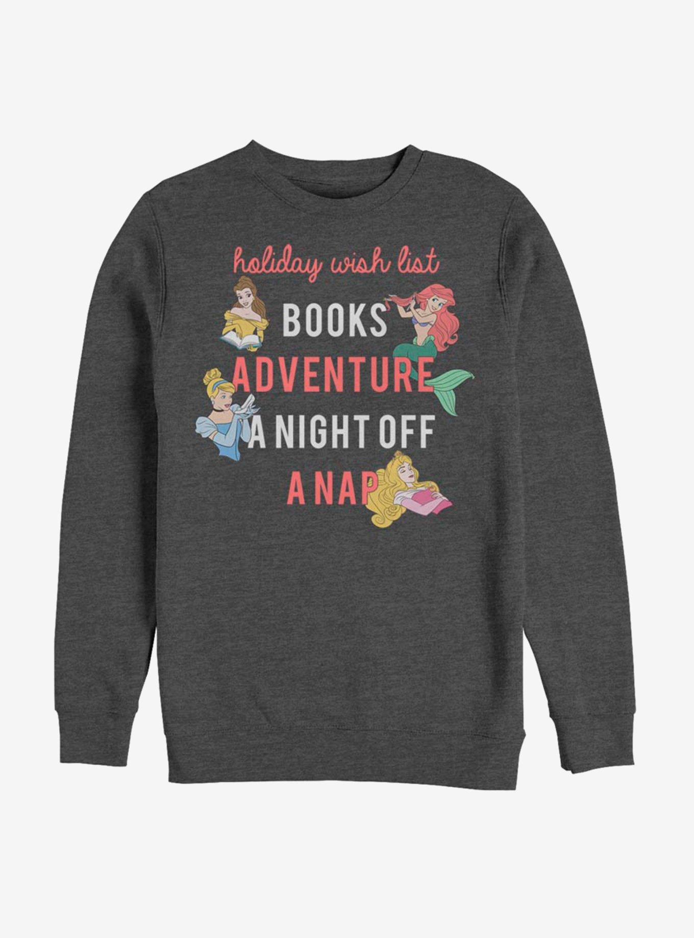 Disney Princesses Princess List Two Sweatshirt, , hi-res