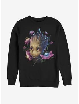 Marvel Guardians Of The Galaxy Groot Flowers Sweatshirt, , hi-res