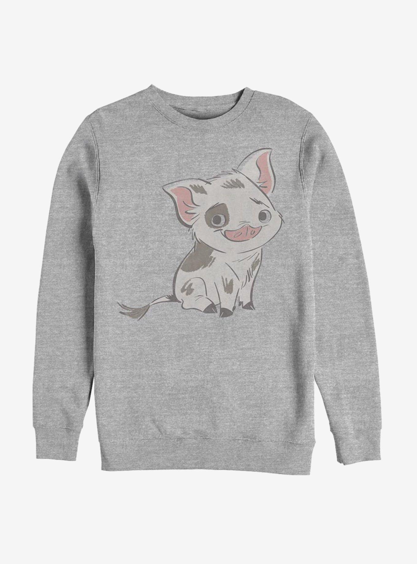 Disney Moana Pua Sweatshirt, ATH HTR, hi-res