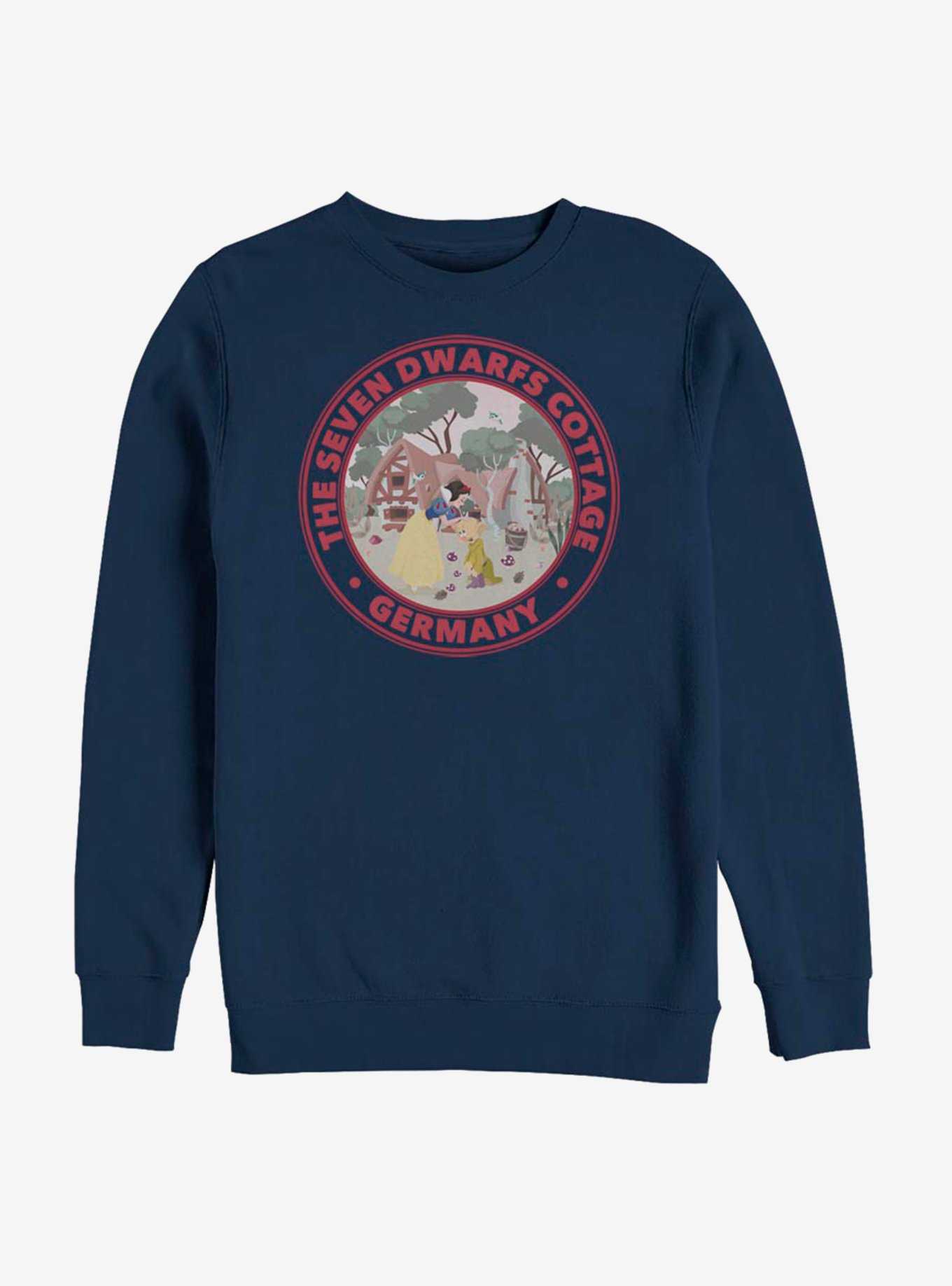 Disney Snow White Seven Dwarfs Sticker Sweatshirt, , hi-res
