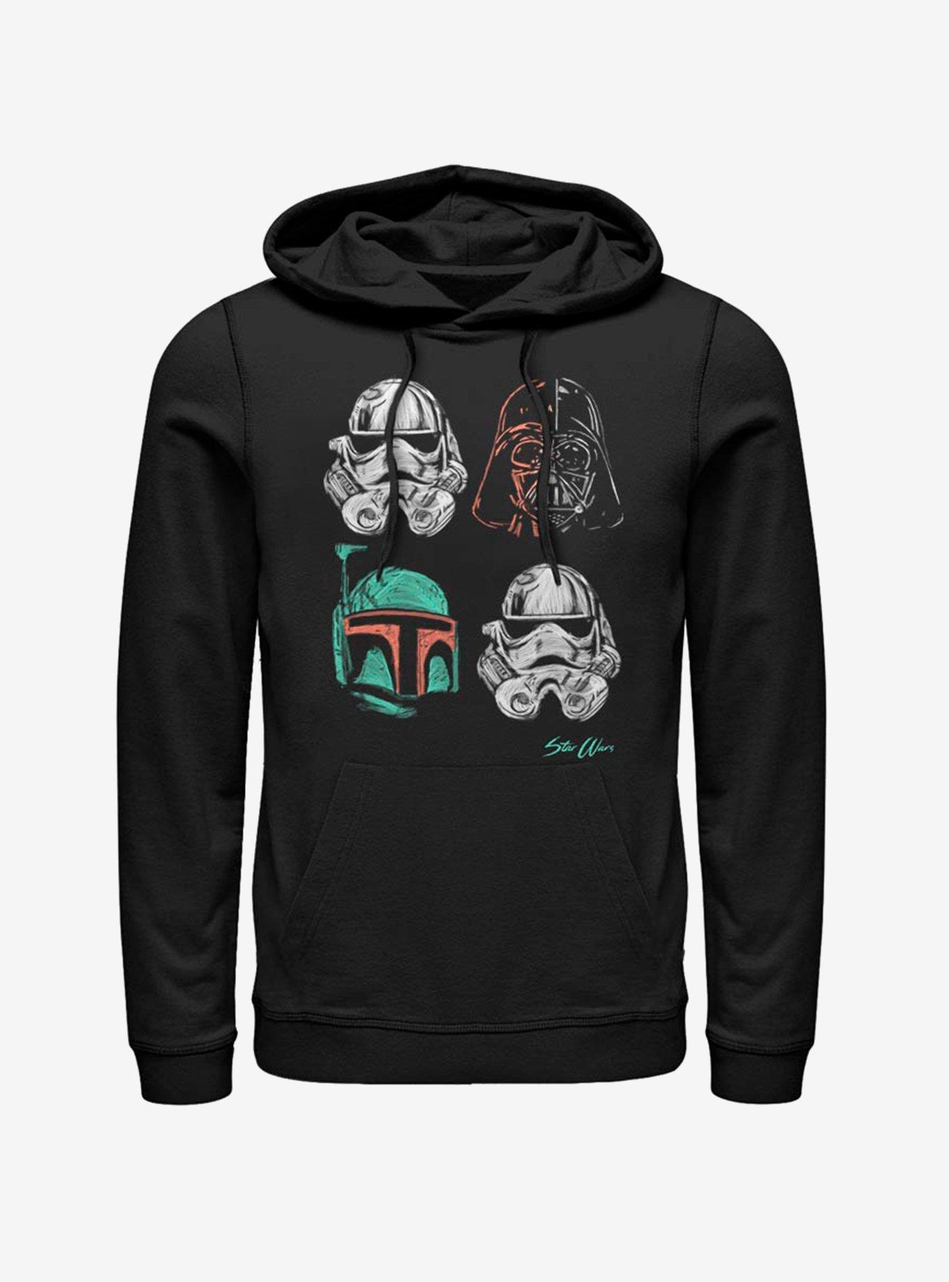 Star Wars Marker Baddies Hoodie, BLACK, hi-res