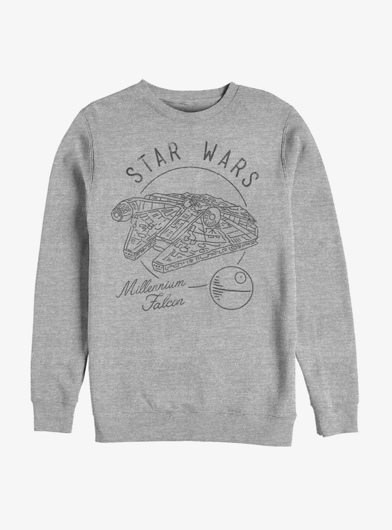 Star Wars Falcon Doodle Sweatshirt, , hi-res