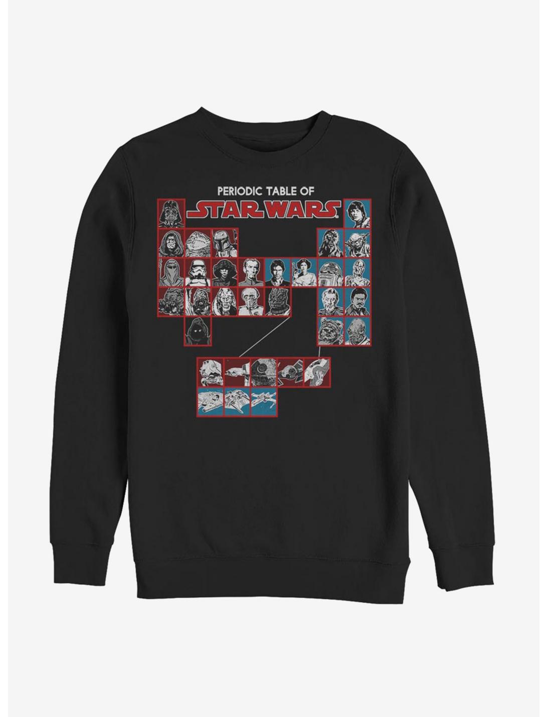 Star Wars Hero Chart Sweatshirt, BLACK, hi-res