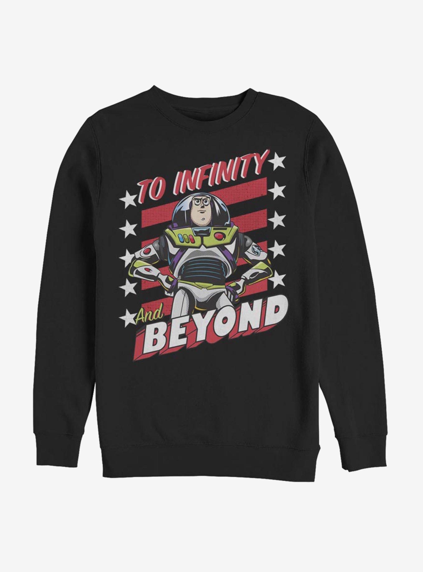 Disney Pixar Toy Story Infinity Stars Sweatshirt, BLACK, hi-res