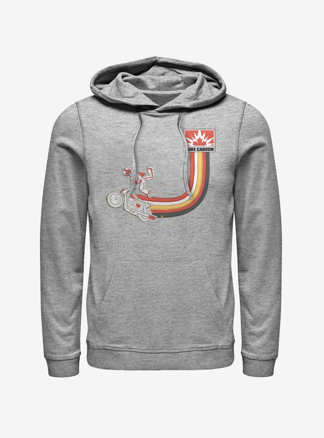 Disney Pixar Toy Story 4 Duke Caboom Hoodie, ATH HTR, hi-res